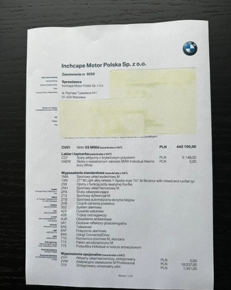 BMW X5 cena 299000 przebieg: 76000, rok produkcji 2019 z Warszawa małe 529